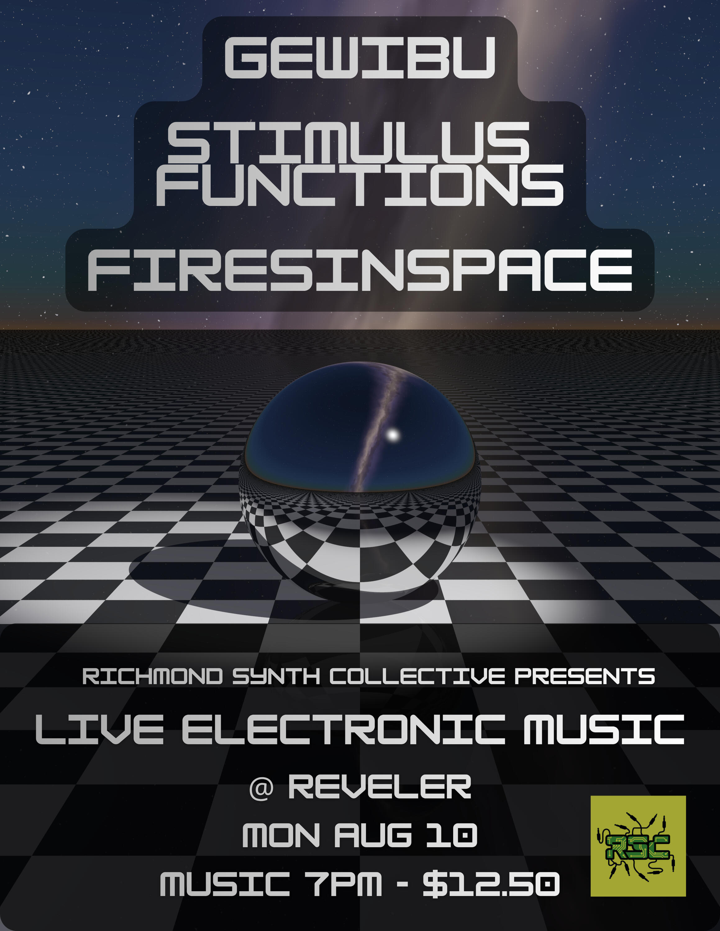 August 10. 2026 @ Reveler